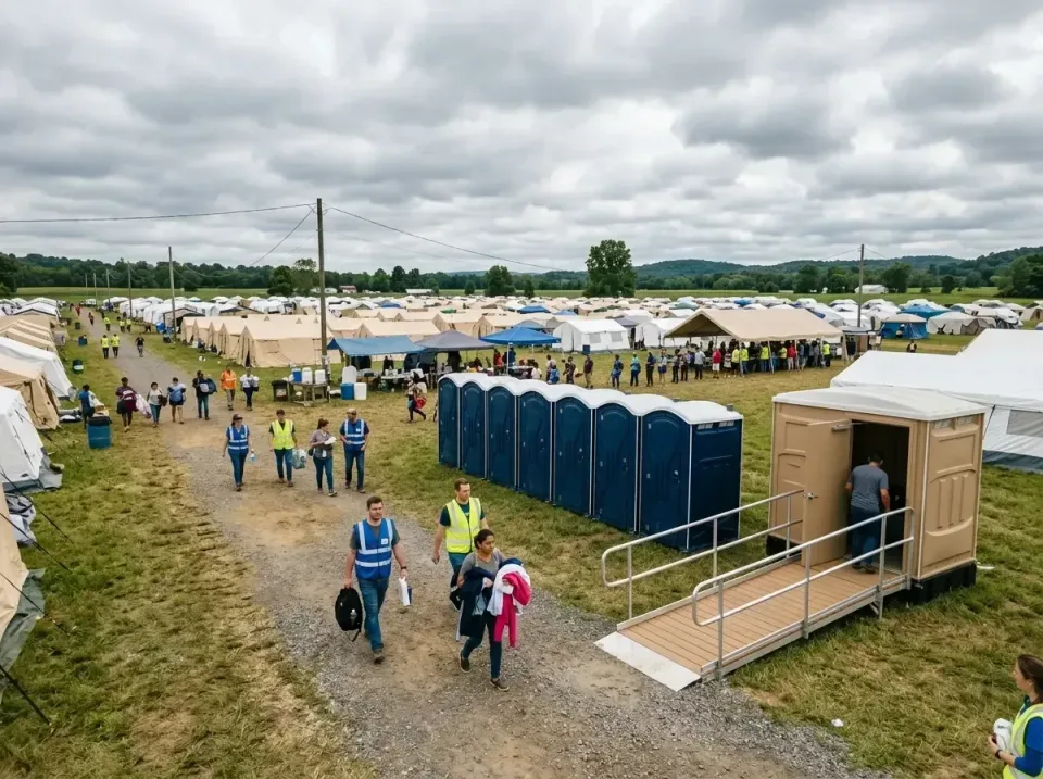 disaster-relief-camp-restrooms-010 — frequently asked questions, Dumpster & Portable Bathrooms Rental in Collinsville, VA